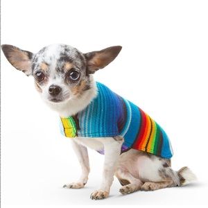 Handmade Dog Poncho from Mexican Serape Blanket
